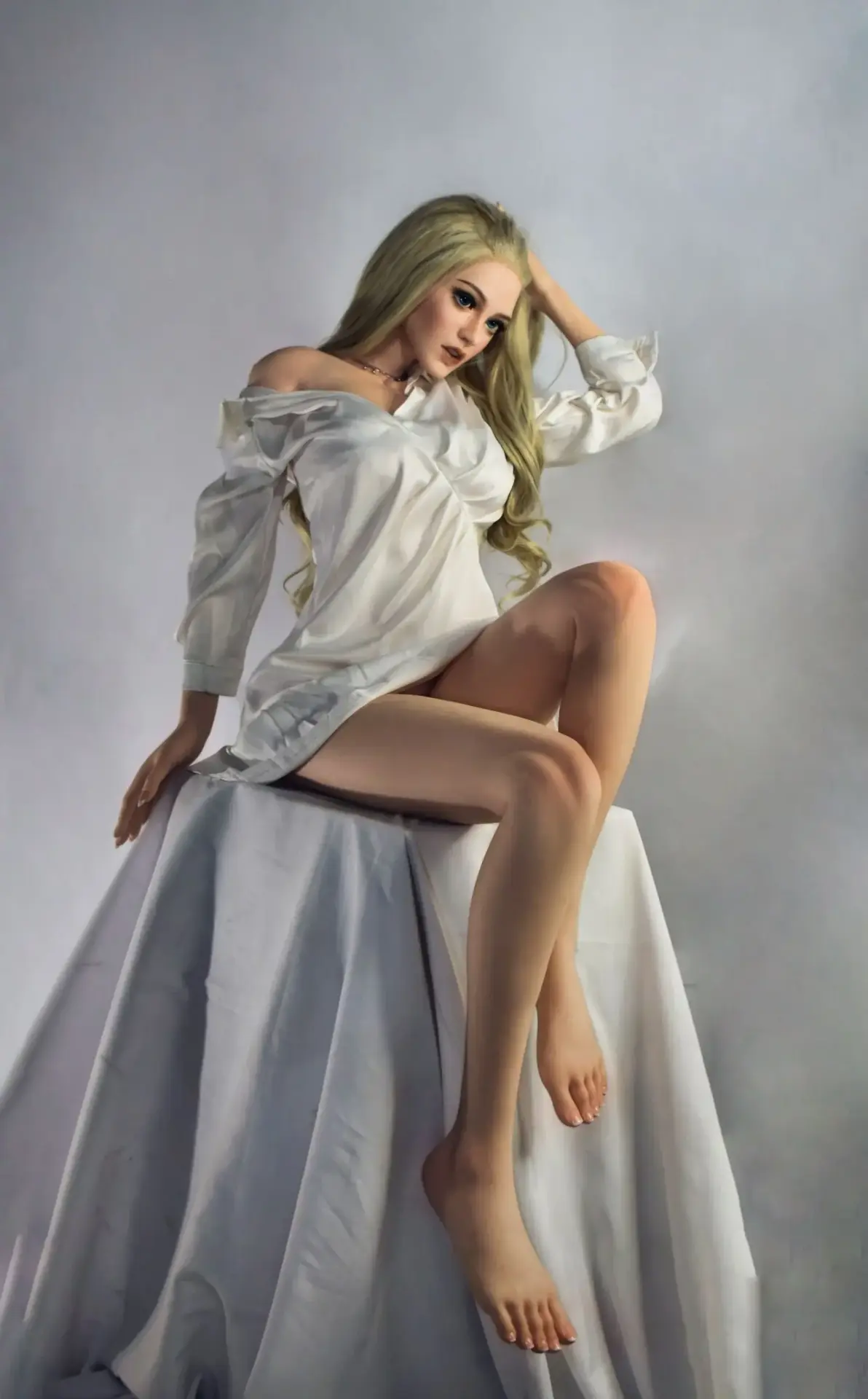 Elsa Babe Olivia Smith – 165cm A-Cup Premium Grade Silicone Sex Doll (Elsa Babe)
